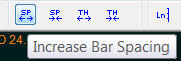 inteliCharts - bar spacing selection